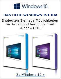 Das neue windows ist da! Entdecken Sie neue M&ouml;glichkeiten f&uuml;r Arbeit und Vergn&uuml;gen mit Windows 10.