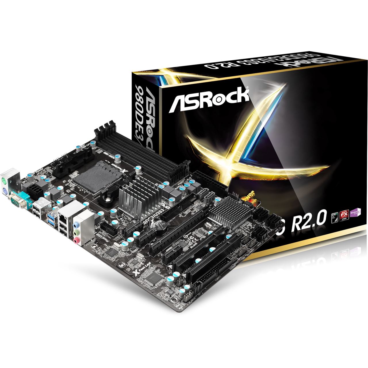 ASRock 980DE3/U3S3 R2.0 AMD 770 So.AM3+ Dual