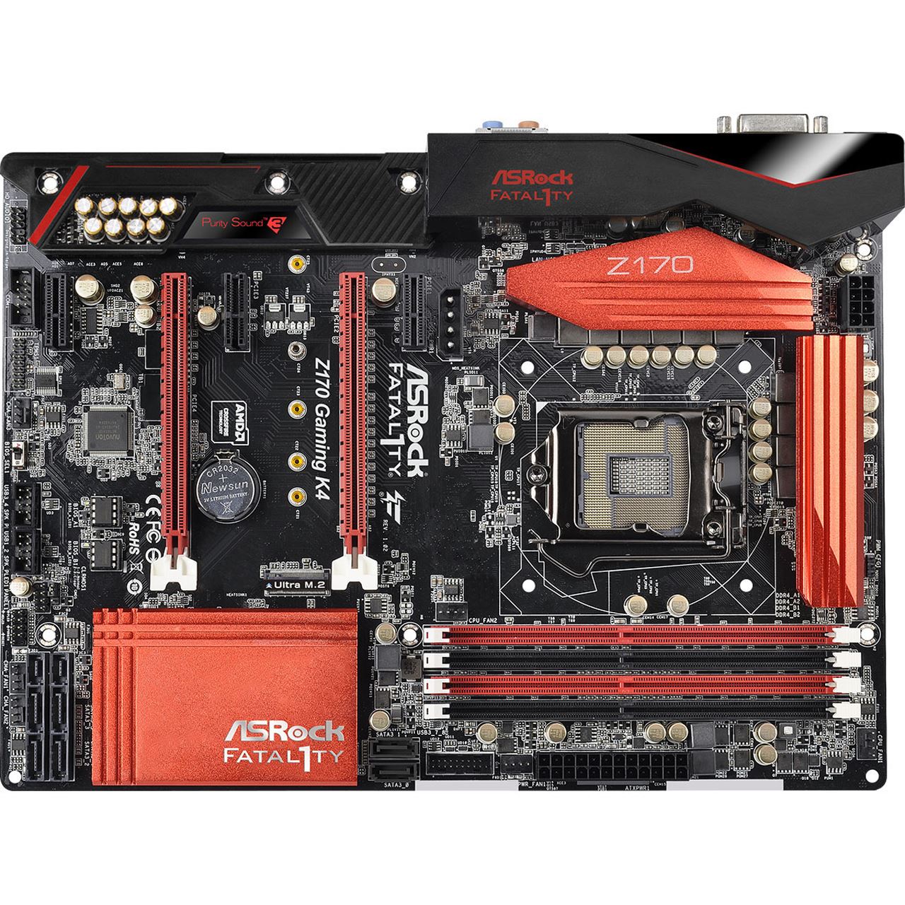 ASRock Fatal1ty Z170 Gaming K4 Intel Z170 So 1151